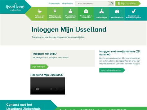 Inloggen bij Mijn Ijsselland.